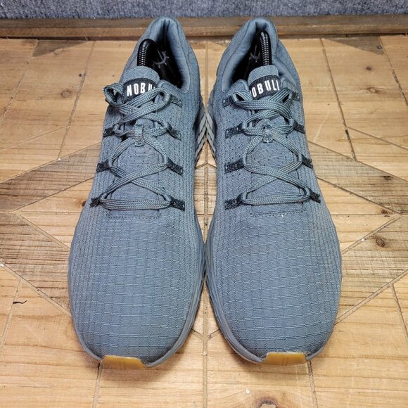 NOBULL All Day Ripstop Runner  Mens 10 Running Athletic  Shoes Gray / Gum - Picture 3 of 11